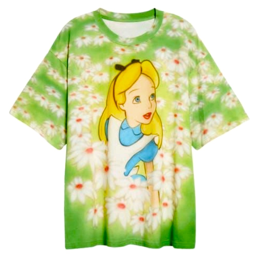 Disney Stockholm surfboard club Alice in wonderland shirt